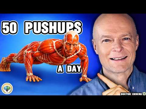 Это происходит, когда вы делаете 25 отжиманий два раза в день.