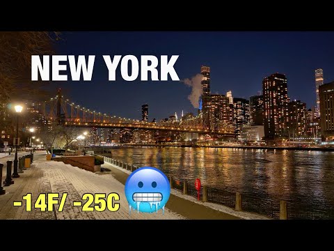New York City LIVE FREEZING COLD 🥶 Manhattan on Coldest Day in February (February 7, 2026)