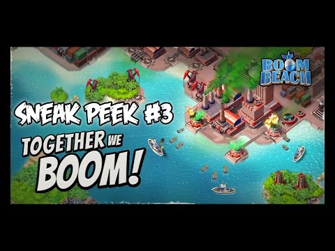 Boom Beach Update Sneak Peek #3! | TOGETHER WE BOOM!!! Video