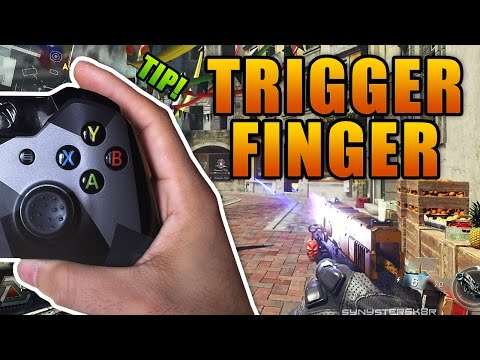 How To Improve Your Trigger Finger (w/ Controller Footage)! - Easy Tip to Shoot Faster in COD/Games