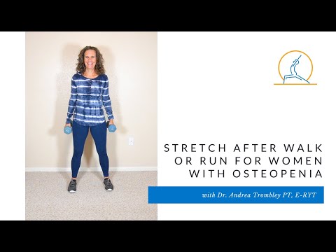 Stretch After Walk or Run for Women with Osteopenia, 5 Minutes