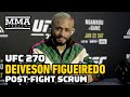 Deiveson Figueiredo Calls Brandon Moreno 'Crybaby' For Thinking He Won | UFC 270 | MMA Fighting