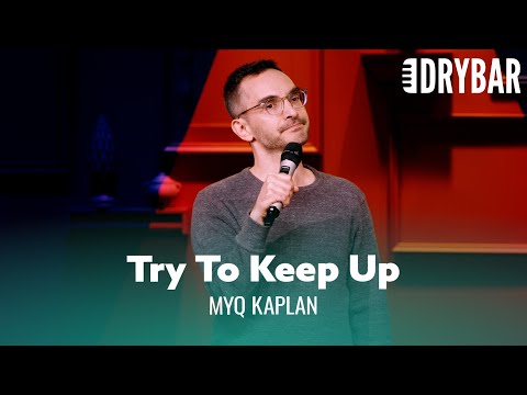 The Fastest Talking Comedian You've Ever Heard. Myq Kaplan