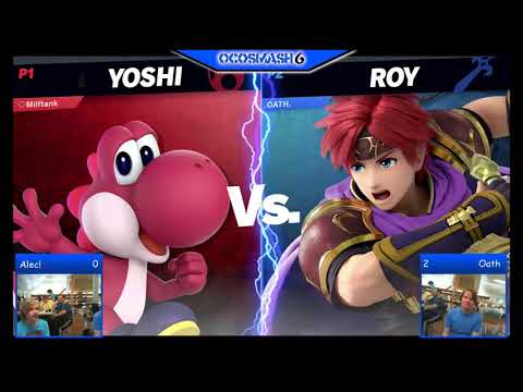 OcoSmash 6 Ultimate Singles: Alec! (Yoshi) vs. Oath (Roy) - Losers Finals