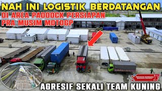 Download lagu NAH INI DIA LOGISTIK BERDATANG DI AREA PADDOCK PERSIAPAN PRA MUSIM MOTOGP 2022 SIRKUIT MANDALIKA mp3
