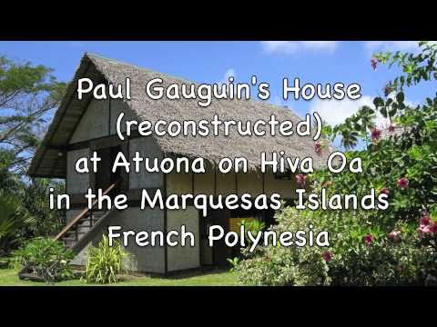 Paul Gauguin's house on Hiva Oa
