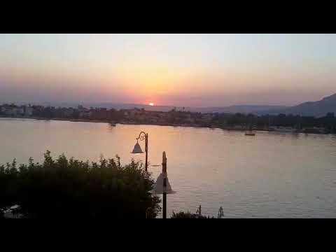 شاهدوا غروب شمس الأقصر