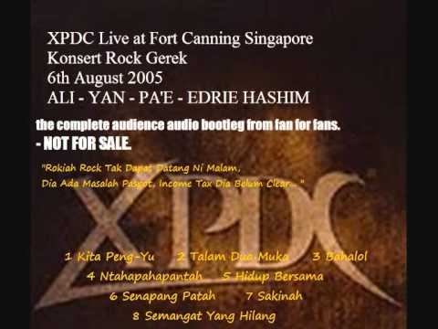 04 Ntahapahapantah. XPDC (Ali/Yan/Pa'e/Edrie Hashim) live in Singapore 06/08/2005.