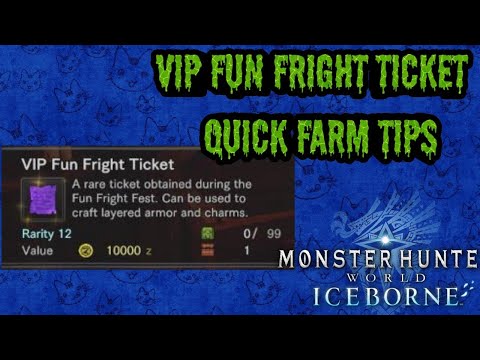 Tipps für die VIP-Fun-Fright-Ticket-Farm!