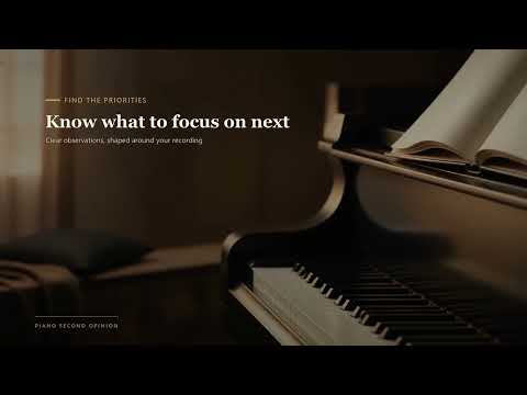 Fiverr piano performance feedback video thumbnail