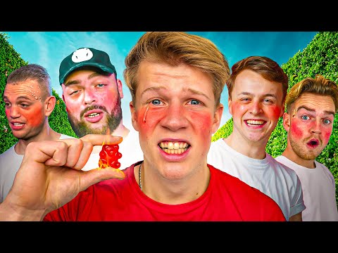 YouTubers Eat the Hottest Candy in the World!