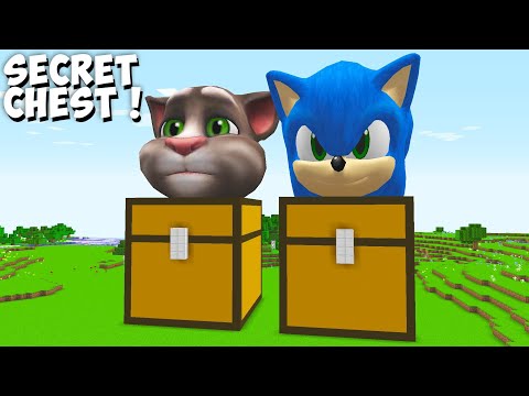 What is INSIDE of TALKING TOM and SONIC CHEST in MINECRAFT - Gameplay - Coffin Meme