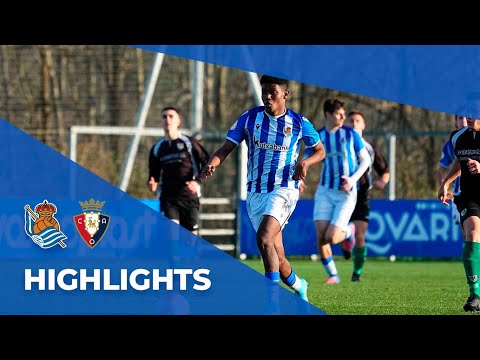 HIGHLIGHTS | División de Honor Juvenil 4 - 2 CA Osasuna | Zubieta | Real Sociedad
