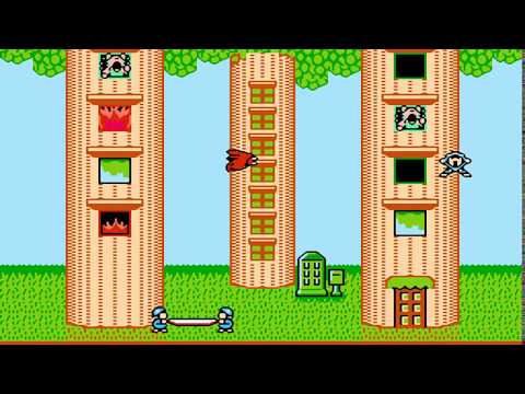 Flying Hero [NES] FULL Walkthrough - Gameplay [Smooth Filter]