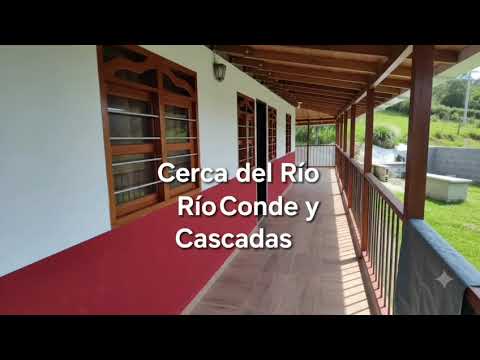   Vendo  2 Cabañas Valparaíso Antioquia. Vereda Playa Rica, cerca al Rio Conde y sus cascadas 4 Muni