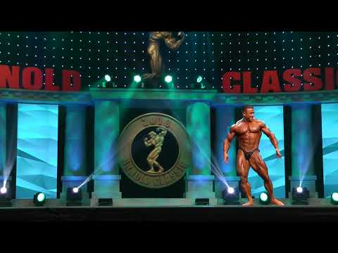 Kamal Elgargni Posing 212@Arnold Classic 2018
