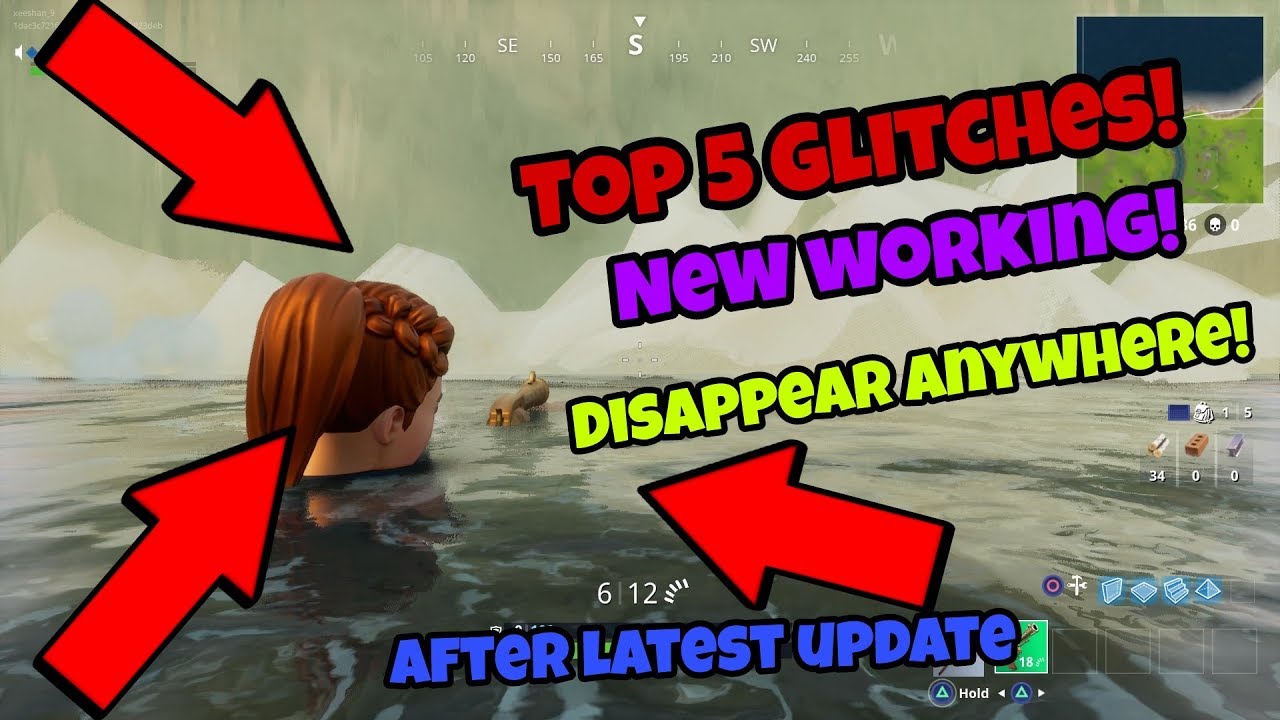 Fortnite Battle Royale Glitches (top 5 working) god mode PS4/Xbox one