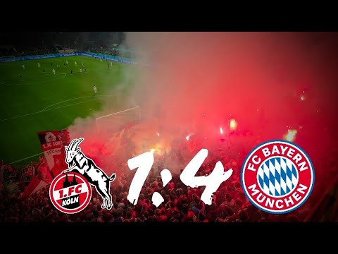 1.FC Köln - Bayern München 1:4 Stimmung Ultras Köln DFB Pokal