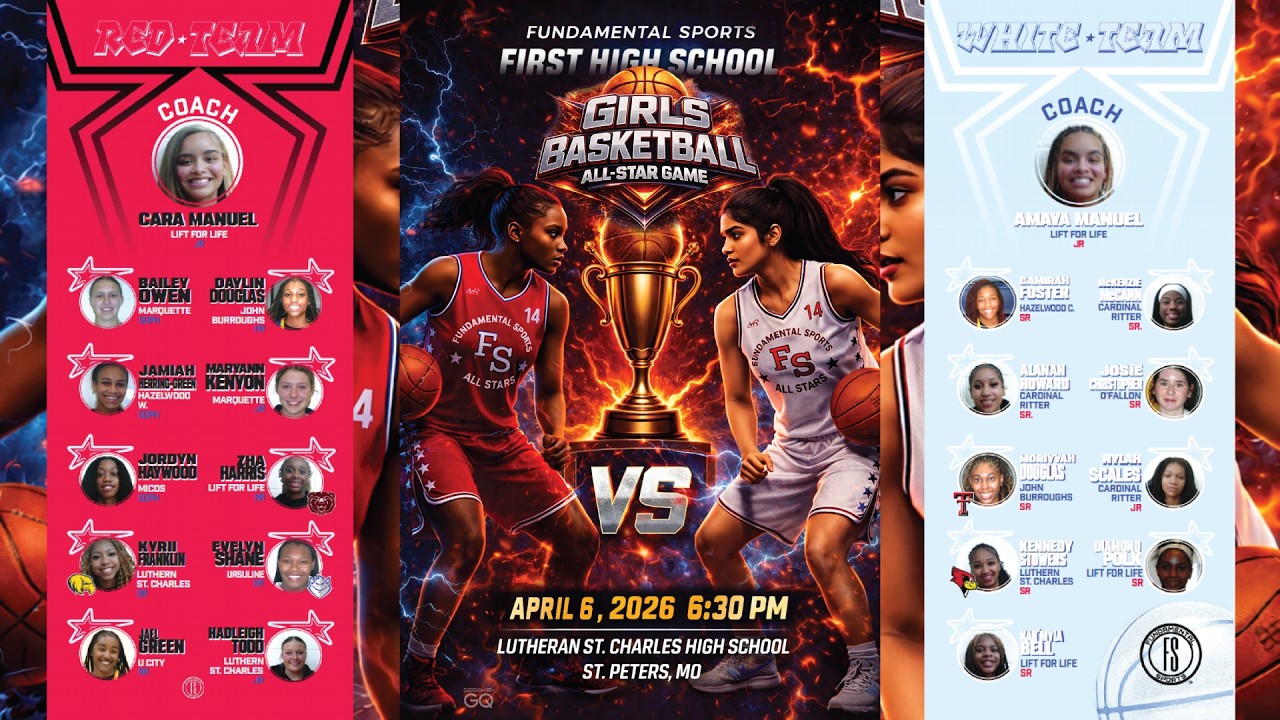 GIRLS BASKETBALL 2026 ALL STAR GAME presented by FUNDAMENTAL SPORTS - APRIL 6, 2026