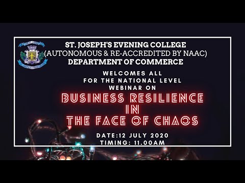 Business Resilience in the Face of Chaos