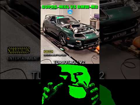Supra-mk4 vs Bmw-M3 Epic Turbo Sound Showdown 🥶| #jdm #supra #bmw