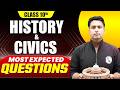 Class 10 ICSE History Civics Most Important Questions For 2026 ICSE Class 10 Board Exam 2026