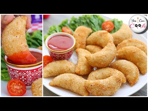 Creamy Half Moon Pies (Ramadan Special) by Yes I Can Cook