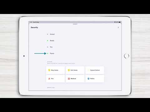 Navigate Security Systems with Crestron Home App