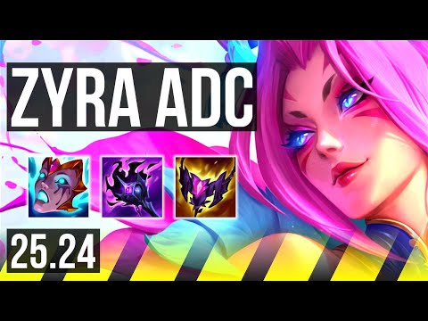 ZYRA & Nautilus vs JINX & Lulu (ADC) | 63K damage, Good KDA: 11/2/15 | NA Grandmaster | 25.24