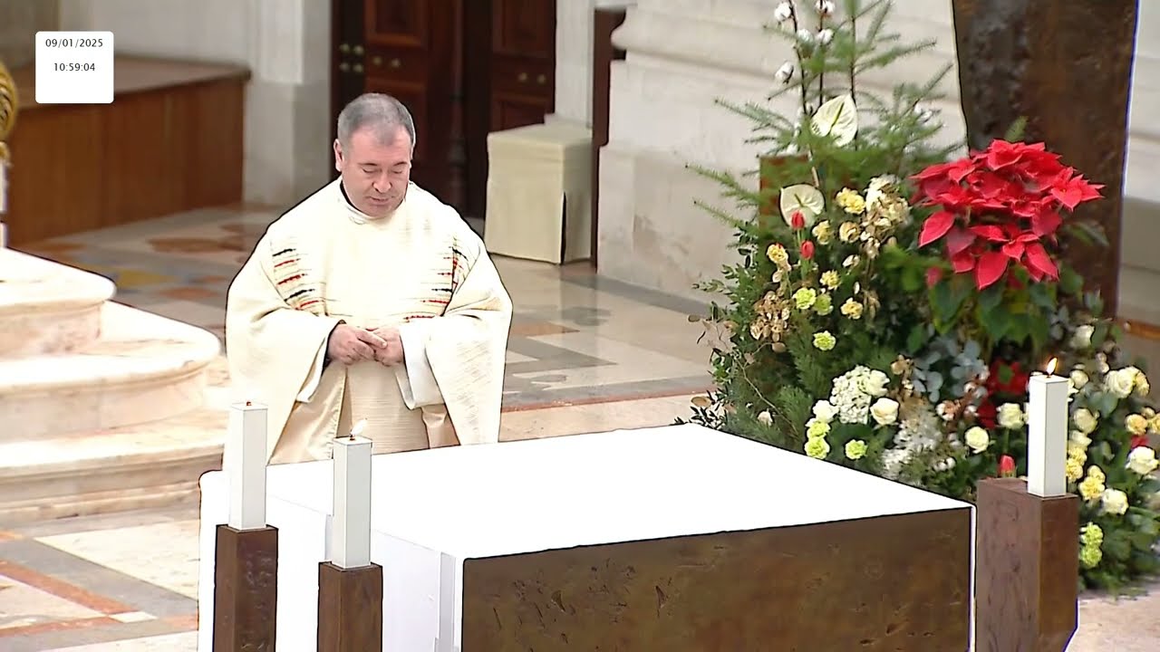Missa desde a Basílica da Nossa Senhora do Rosário de Fátima  09.01.2025