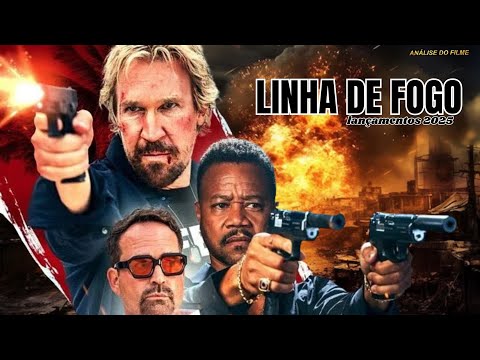 LINHA DE FOGO - ESSE FILME DE AÇÃO E INCRÍVEL LANÇAMENTO 2025 ANÁLISE DE FILME