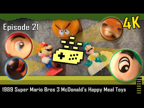 It Came From The Collection #21: 1989 Super Mario Bros 3 McDonald's Happy Meal Toys