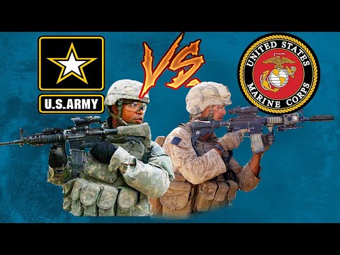 Top 3 Differences Army Vs. Marines