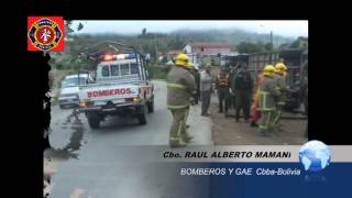preview picture of video 'BOMBEROS Y GAE DE COCHABAMBA BOLIVIA 2013'