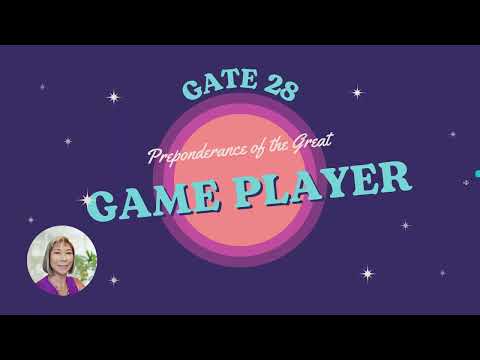 Human Design Gate 28 The Game Player and 38/28 Channel of Struggle