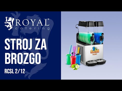 videoposnetek - Stroj za brozgo - 2 x 12 litrov