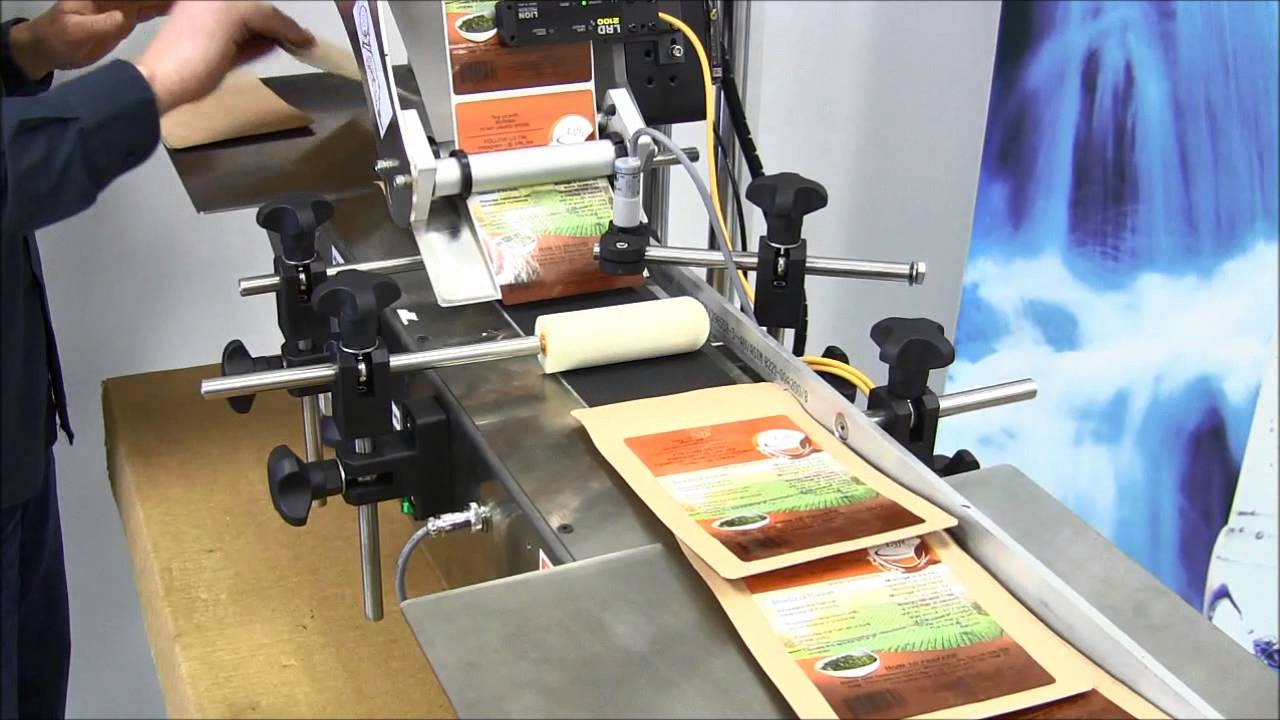JDA Stand Up Pouch Labeler Video Thumbnail