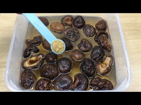 How to Soak Dried Shiitake Mushrooms Like a PRO