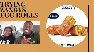 TRYING ZAXBY'S EGGROLLS