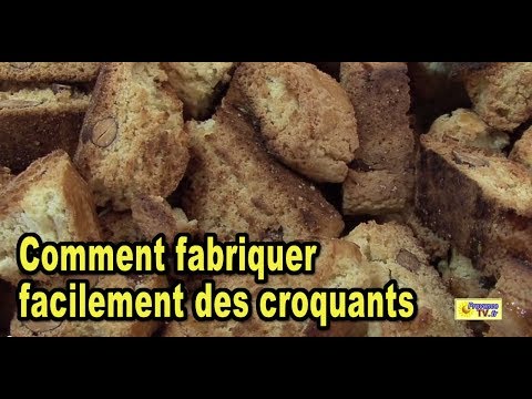 Comment fabriquer facilement des Croquants - Provence