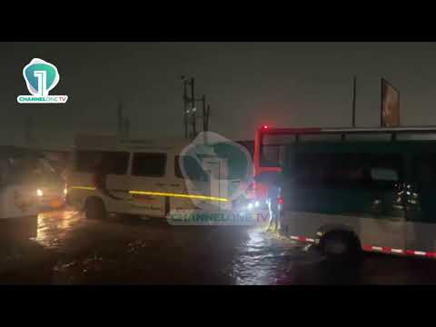 Ashaiman Underbridge Flooded After Heavy Rainfall, Traffic Disrupted