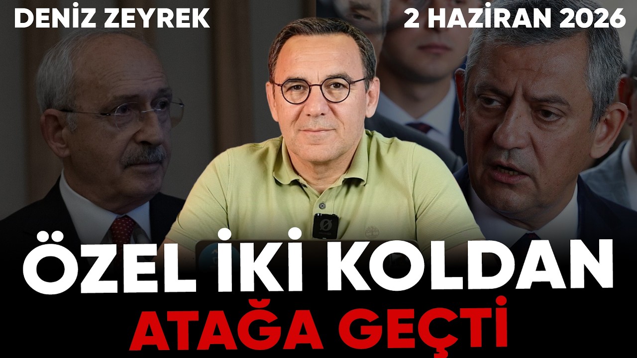 Deniz Zeyrek: Tatil bitti Özgür Özel iki koldan atağa geçti