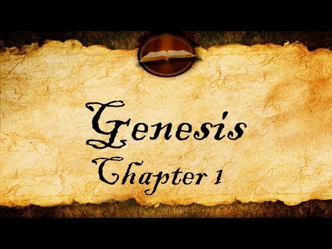Genesis Chapter 1 - KJV Bible Audio (With Text)