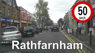preview picture of video 'Driving in Ireland - Rathfarnham Village, Dublin'