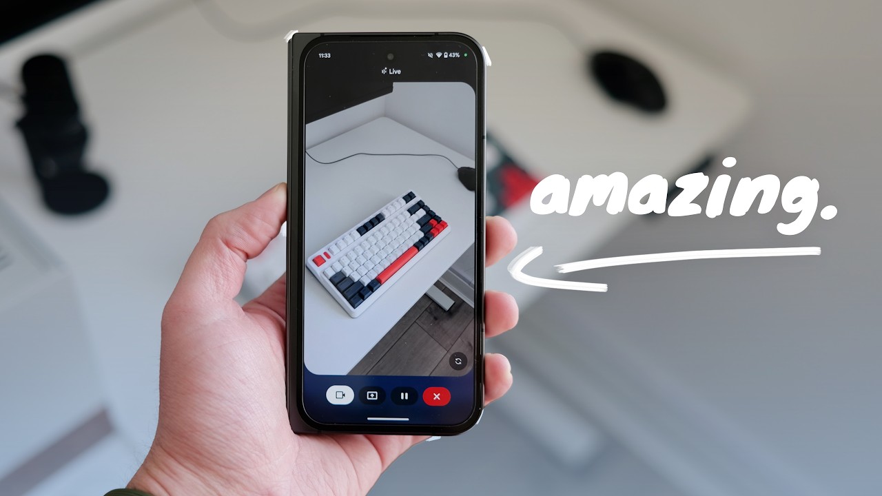 Gemini Live Video is incredible.