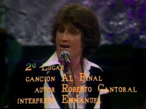 Emmanuel   AL FINAL OTI 1979 wmv   YouTube