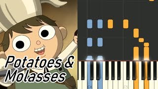 Potatoes &amp; Molasses - Over The Garden Wall [Piano Tutorial]
