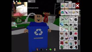 SPYING AS TRASH CAN IN BROOKHAVEN!!!!!!