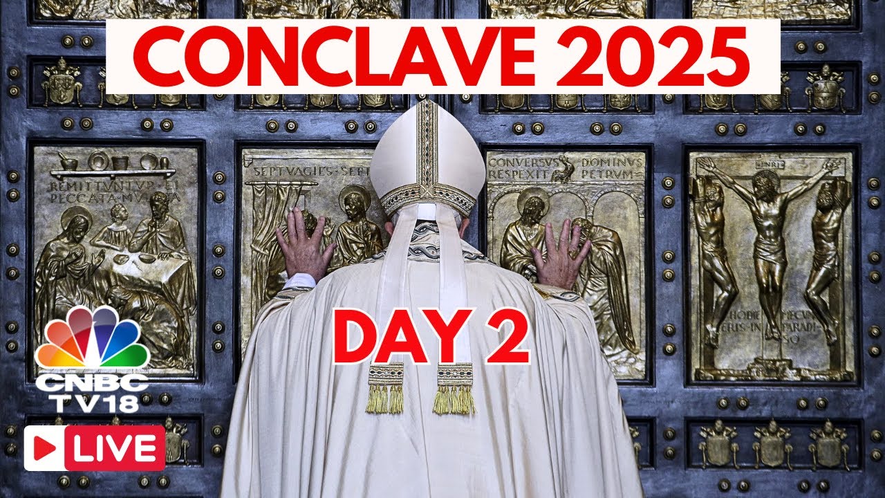 Papal Conclave 2025 LIVE: Cardinals Vote For a New Pope on Day 2 | Black Smoke or White Smoke? |N18G