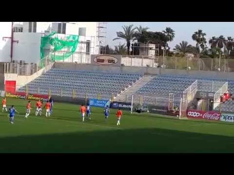 Jordan Faucher 2nd goal against Hapoel Rishon Lezion